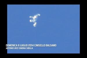 VIDEO! Milanezii sunt ÎNSPĂIMÂNTAŢI! Au văzut OZN-uri în formă de ÎNGER