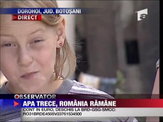 Apa trece, Romania Ramane! Familii sinistrate