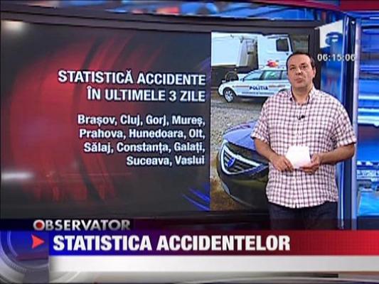Statistica accidentelor si traficul din tara