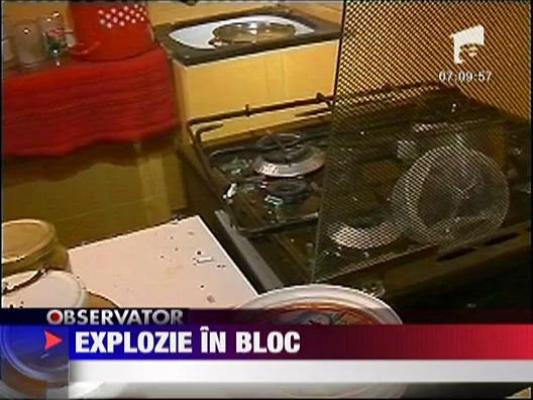 Explozie intr-un bloc din Timisoara