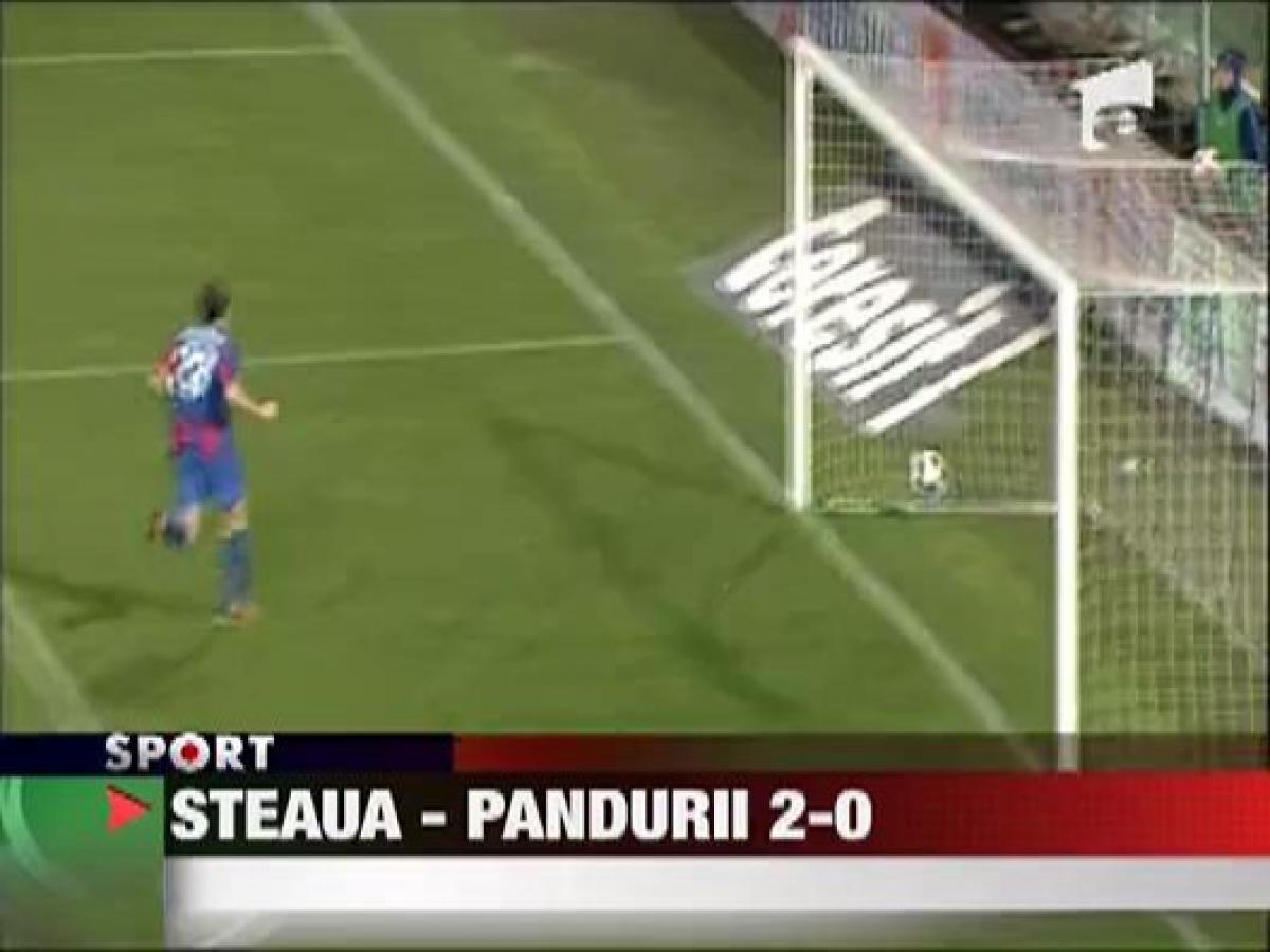 Steaua București - CS Afumați, 2-0(2-0) - Steaua e cu un picior și jumătate  în Liga 2 - Steaua Liberă