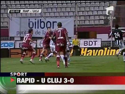 Rapid - U Cluj 3-0