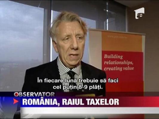Romania, raiul taxelor