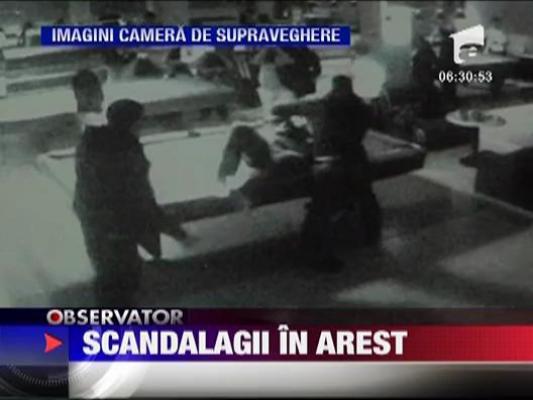 Scandalagii in arest