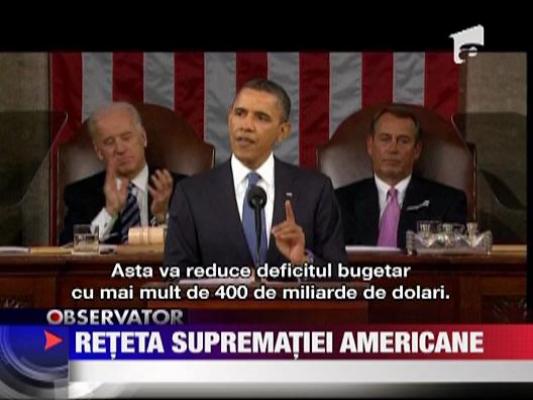Obama a prezentat reteta suprematiei americane
