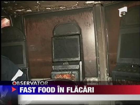 Fast food in flacari in Gara Oradea