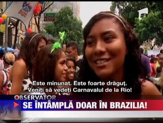 In Brazilia toata lumea petrece