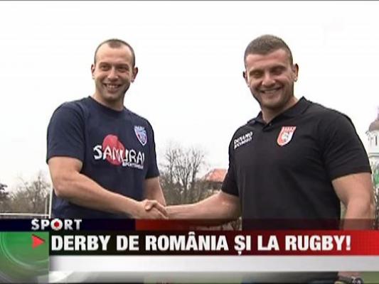 Derby de Romania si la rugby!