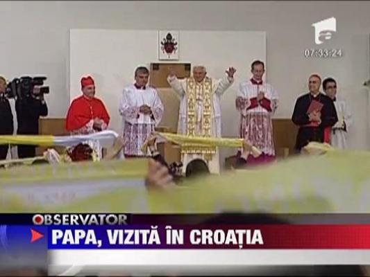 Papa Benedict al XVI-lea, vizita in Croatia
