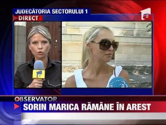 Sorin Marica ramane in arest