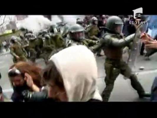 Proteste violente in Chile