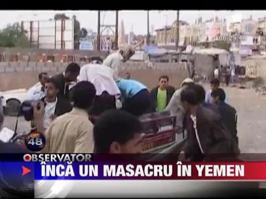 26 de manifestanti si-au pierdut viata in Yemen