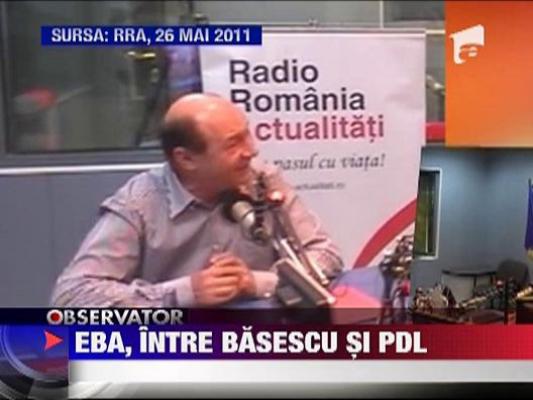 EBA, intre Traian Basescu si PDL