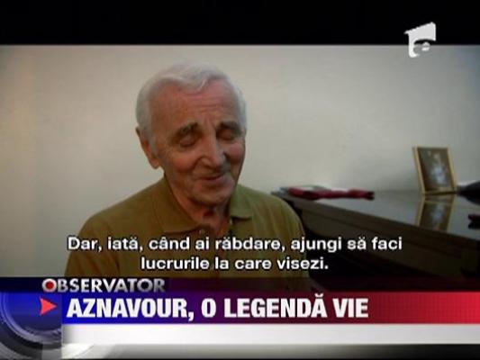 Aznavour, o legenda vie