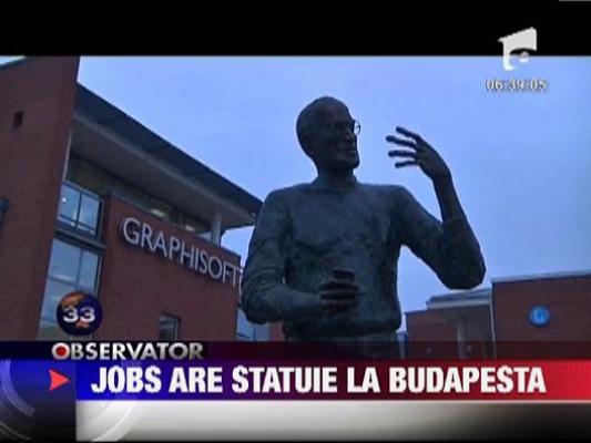 Statuia lui Steve Jobs la Budapesta