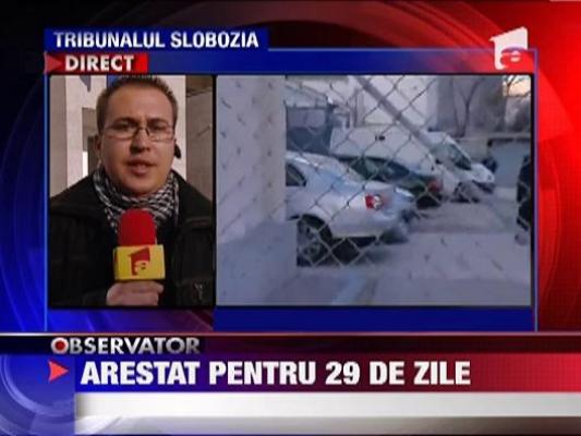 Suspectul in cazul rafuielii de la Barbulesti, arestat pentru 29 de zile