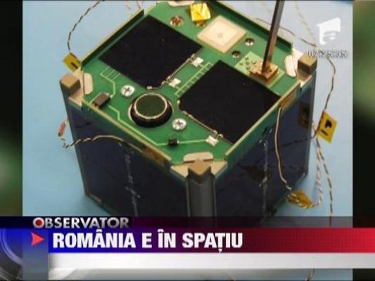 Goliat, primul satelit romanesc in spatiu