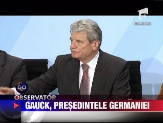 Pastorul Joachim Gauck, presedintele Germaniei