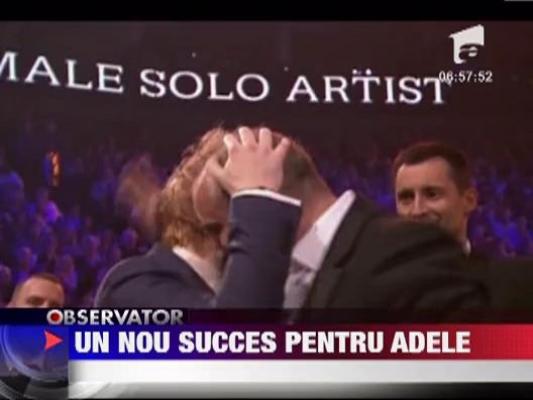 Adele si Ed Sheeran - marii castigatori la BRIT Awards 2012 ‎