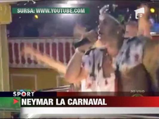 Neymar a facut senzatie la carnavalul de la Rio