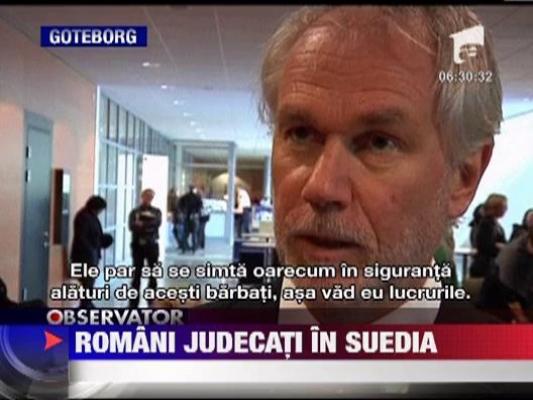 Romani judecati pentru trafic de persoane in Suedia