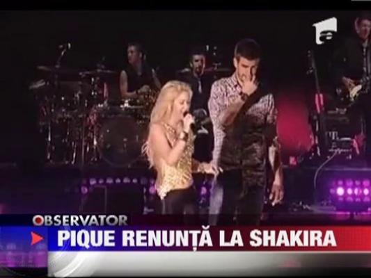 Pique renunta la Shakira