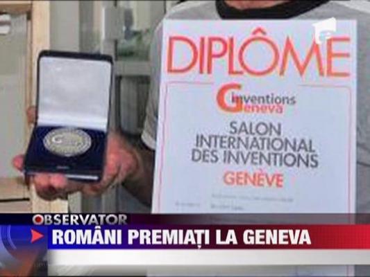 Romanii au stralucit la Salonul International de Inventica de la Geneva