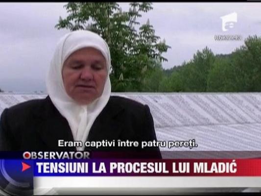 Tensiuni la procesul lui Ratko Mladici