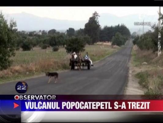 Unul dintre cei mai mari vulcani din Mexic si-a intensificat activitatea