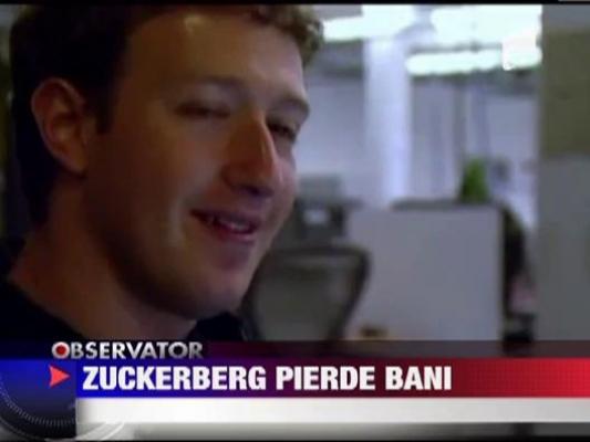 Mark Zuckerberg a retrogradat in clasamentul miliardarilor