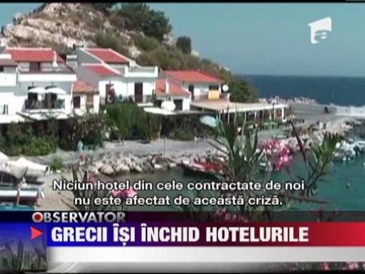 Hotelurile din Grecia dau faliment cu zecile