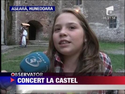 Concert la Castelul Corvinilor