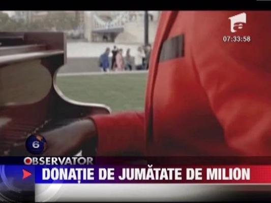 Liderul grupului Black Eyed Peas, Will.I.Am, donatie de 500.000 de lire sterline