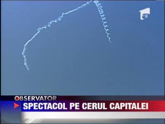 Premiera pentru Aeroclubul Roman, dupa show-ul aviatic de pe cerul Capitalei