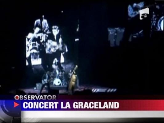 Elvis Presley a fost comemorat intr-un mod inedit la Graceland!