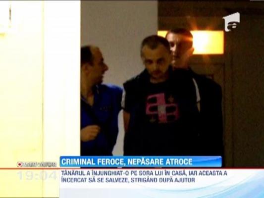 UPDATE! Bucuresti: Un tanar si-a injunghiat sora cu 150 de lovituri de cutit