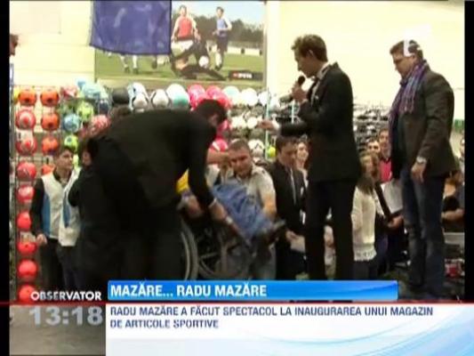 Radu Mazare, aparitie de James Bond la inaugurarea unui magazin din Constanta