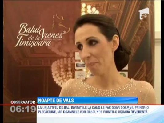 Prima editie a "Balului vienez de la Timisoara" s-a desfasurat la Palatul Baroc