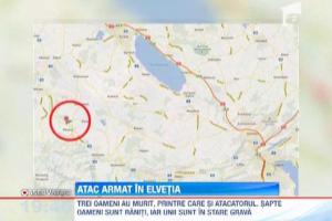ATAC ARMAT in Elvetia. Cinci persoane au fost ucise si alte patru ranite