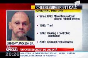 Un american a fost arestat dupa ce a sunat de cinci ori la 911, ca sa ceara un cheeseburger