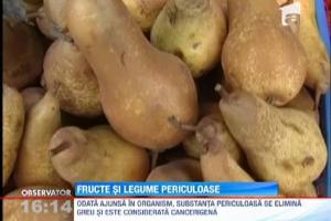 15 tone de legume si fructe CONTAMINATE cu pesticide au ajuns pe tarabele romanesti