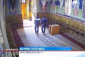 Patru tineri din Tulcea au furat cutia milei si banii de acatiste dintr-o manastire
