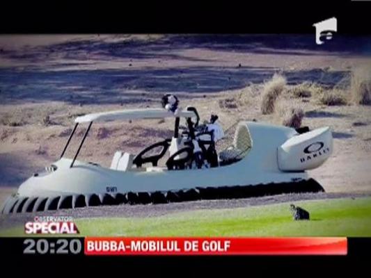 OBSERVATOR SPECIAL: Masinuta de golf pe perna de aer