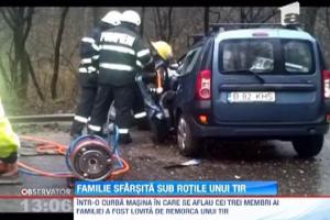 Doua persoane au murit intr-un grav accident rutier produs in Dambovita