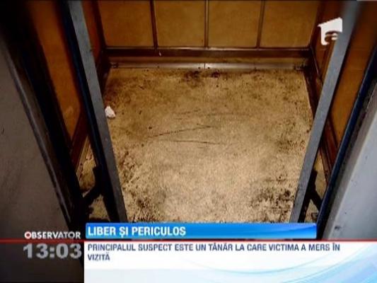 Principalul suspect in cazul tanarului injunghiat in lift, cautat de politisti