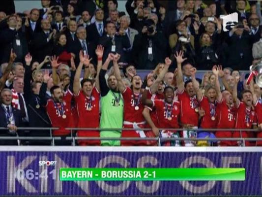 Dortmund-Bayern 1-2: One Robben Show! Bavarezii castiga Liga Campionilor