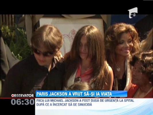 Fiica lui Michael Jackson a incercat sa se sinucida cu tranchilizante