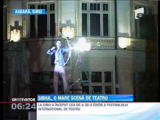 Cea de-a 20-a editie a Festivalului International de Teatru a inceput la Sibiu