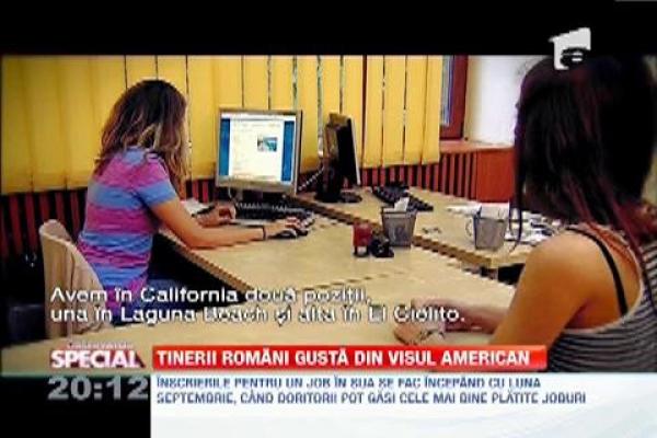 SPECIAL! Visul american, posibil si pentru tinerii din Romania, prin Work&Travel