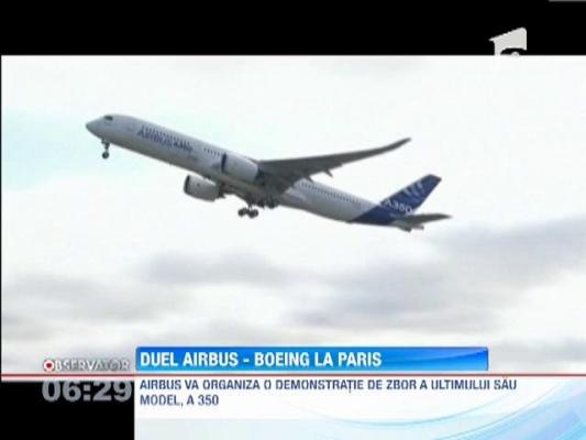 Companiile Airbus si Boeing au anuntat noi comenzi de miliarde de dolari